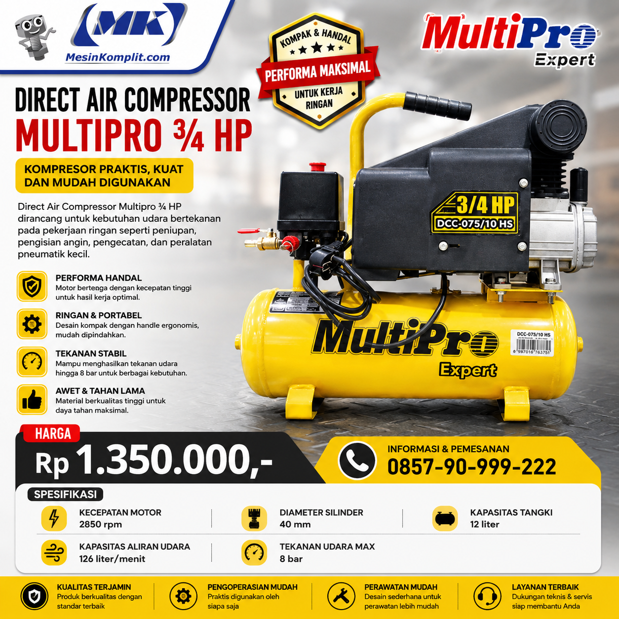 Kompresor Direct Multipro...